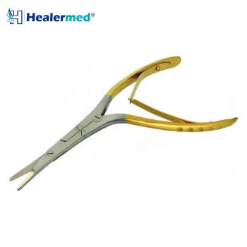 Caplan Nasal Shears TC – Double Action Angled, 20cm