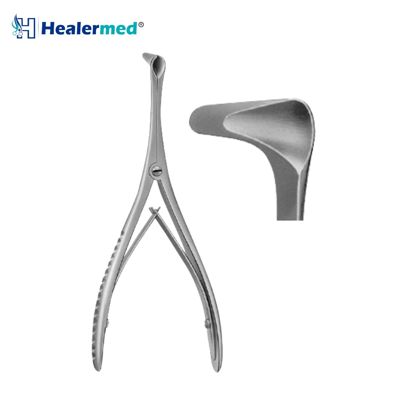 Tieck-Halle Infant Nasal Speculum 13cm, 18mm Blades, nasal speculum