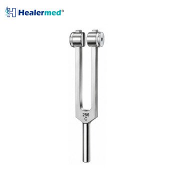 Alloy Tuning Fork with Dampers C 256 Hz
