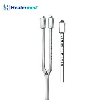 Hartmann Tuning Fork C 128 Hz with Movable Points