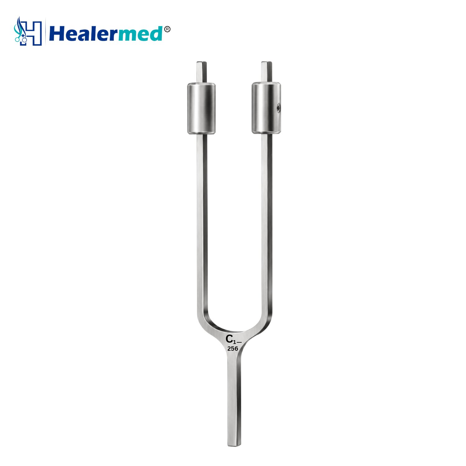 Hartmann Tuning Fork C1 256 Hz with Damper, medical tuning fork