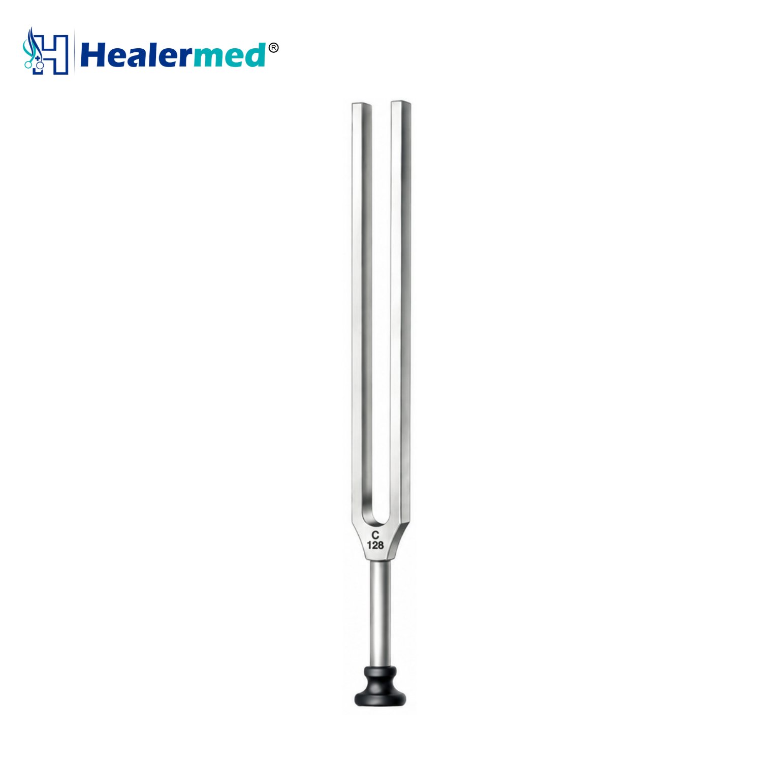 Lucae Tuning Fork with Foot C 128 Hz, medical tuning fork