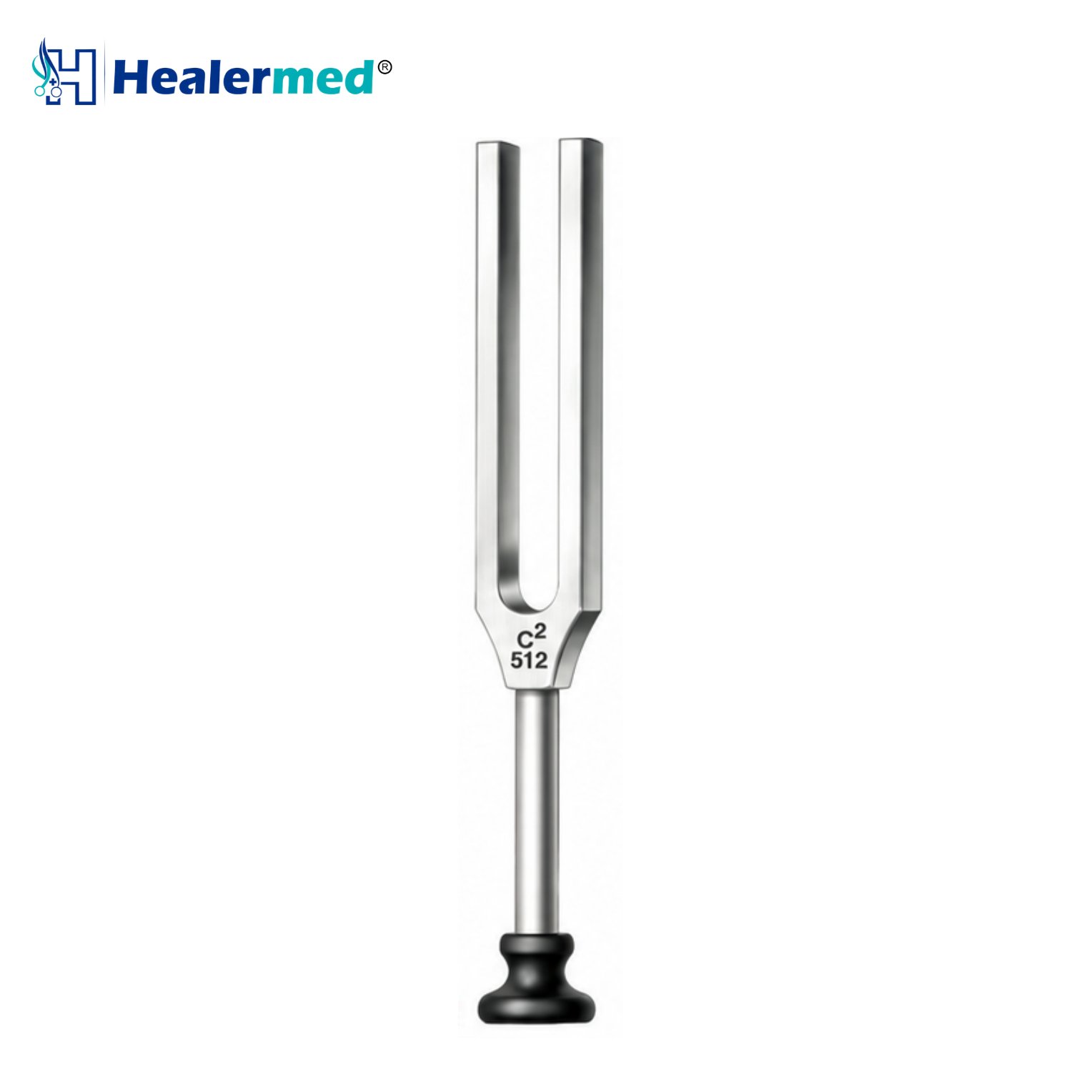 Lucae Tuning Fork with Foot C2 512 Hz, medical tuning fork