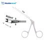 Wullstein Micro Ear Scissors Bent Right – 4mm Blades, 9cm