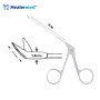Wullstein Micro Ear Scissors Bent Up – 4mm Blades, 9cm