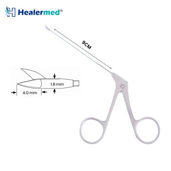 Wullstein Micro Ear Scissors Straight – 4mm Blades, 9cm