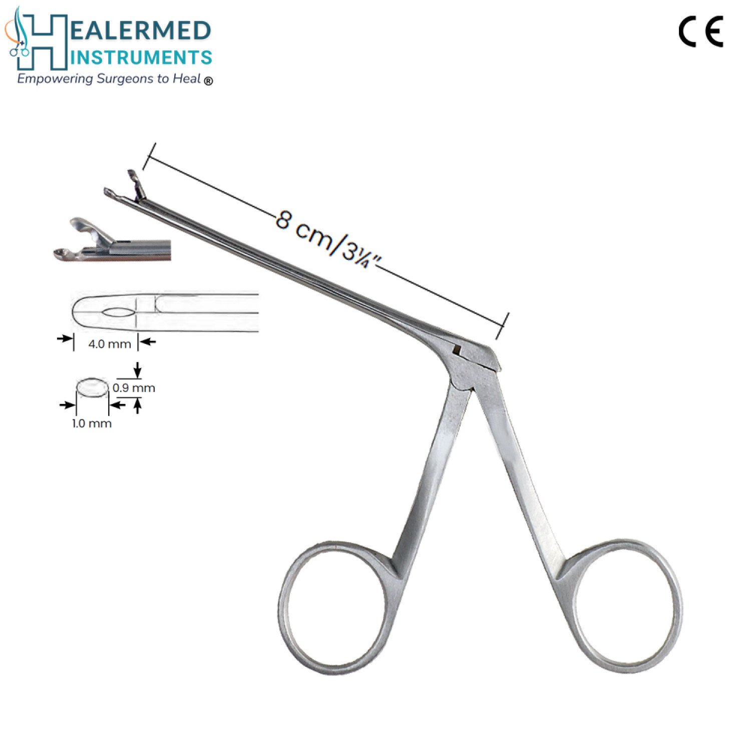Micro Ear Cupped Forcep Straight Micro Ear Cupped Forcep Straight
