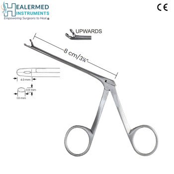 Micro Ear Cupped Forcep Upwards