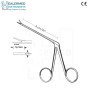Micro Ear Forcep Serrated Jaws Straight