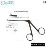 Micro Ear Forcep Right Side Tip Black Coated