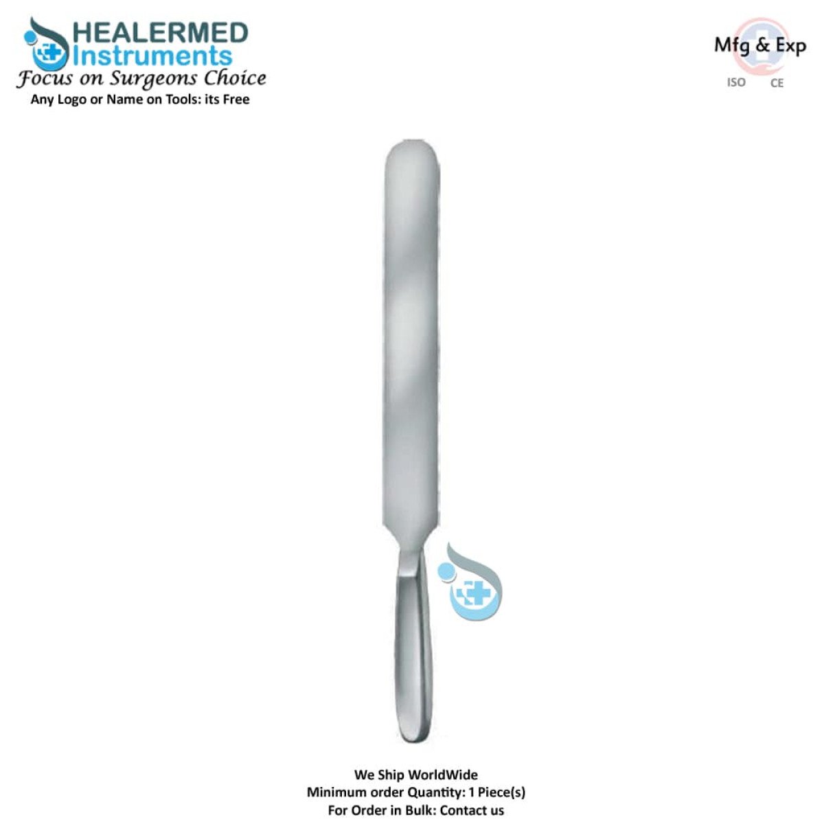 Virchow Brain Knife With Hollow Handle 26 cm