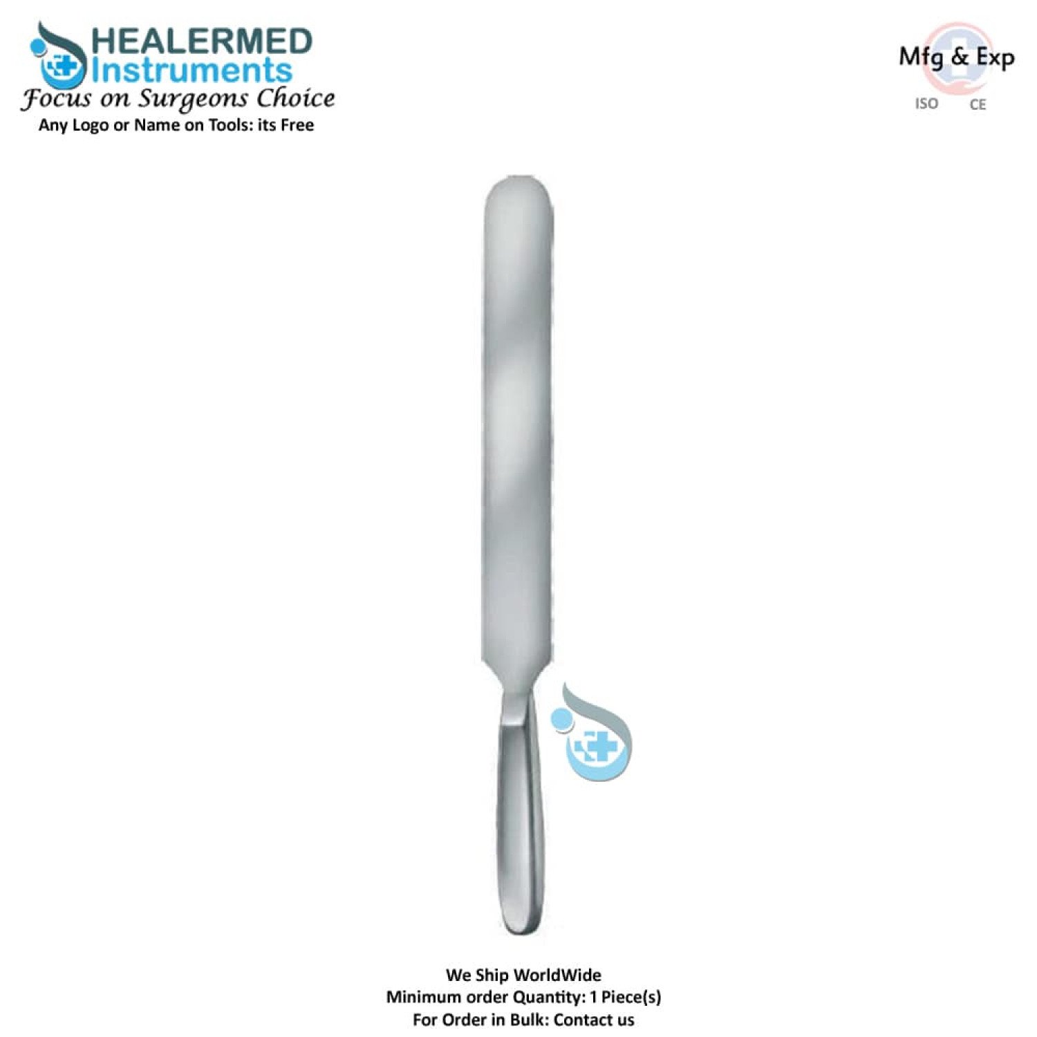 Virchow Brain Knife With Hollow Handle 26 cm