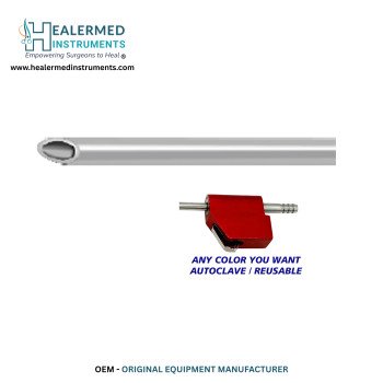 Single Hole Tip on top MicroAire-Compatible Liposuction Cannula