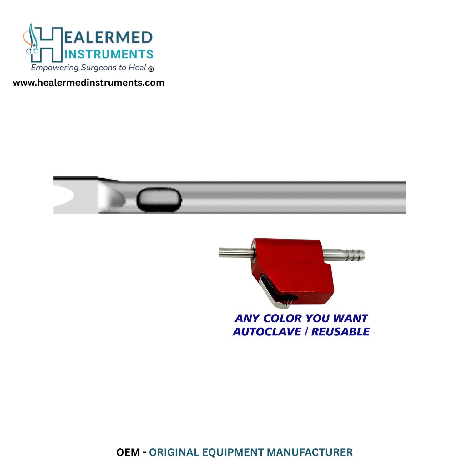 Deep Sharp Cut Dissector MicroAire-Compatible Liposuction Cannula