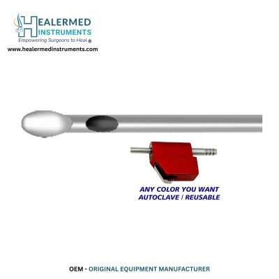 Tapered Tip Single Central Hole MicroAire-Compatible Liposuction Cannula