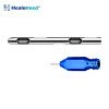 Luer lock 6 spiral port liposuction cannula, German stainless steel