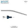 Tumescent Angled Infiltration cannula 60cc tommey hub connector