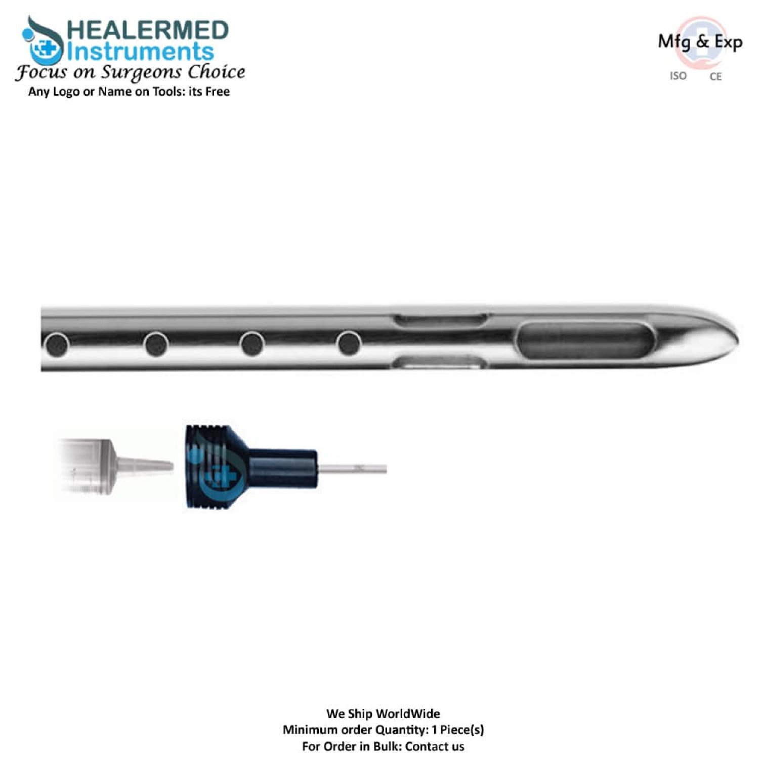 Stevens style cannula 60cc tommey hub connector Stevens style cannula 60cc tommey hub connector