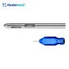 Accelerator three port liposuction cannula with graded port sizes, German stainless steel