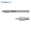Accelerator three port liposuction cannula with graded port sizes, German stainless steel