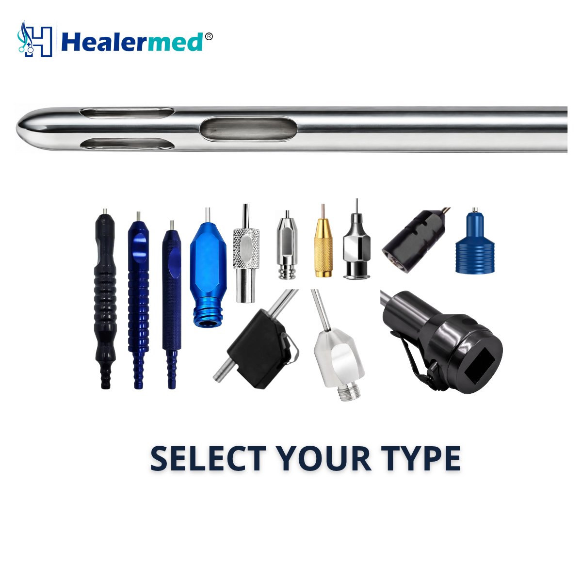 Accelerator Three Port Liposuction Cannulas