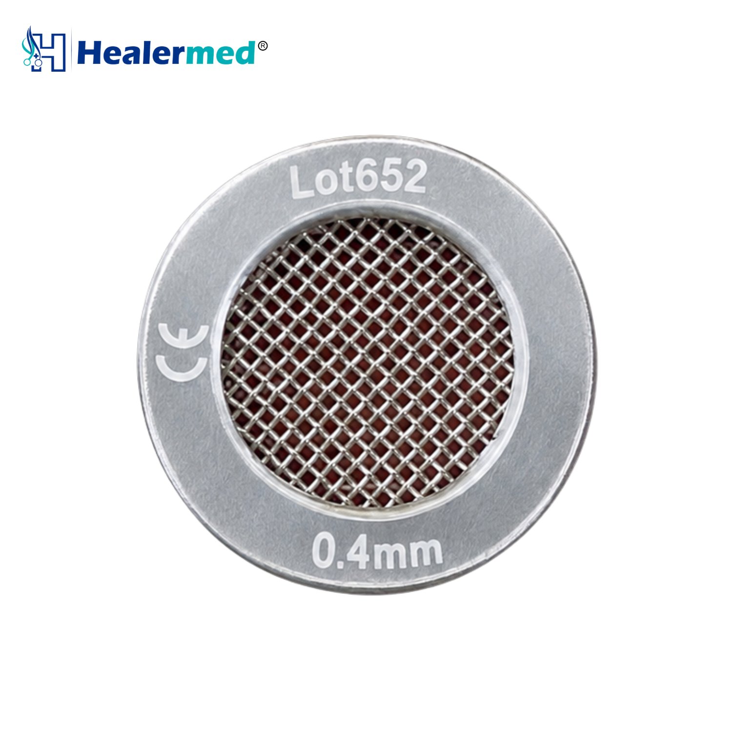 Mesh filters for nano fat transfer in seven grades from 0.2mm to 0.8mm, stainless steel