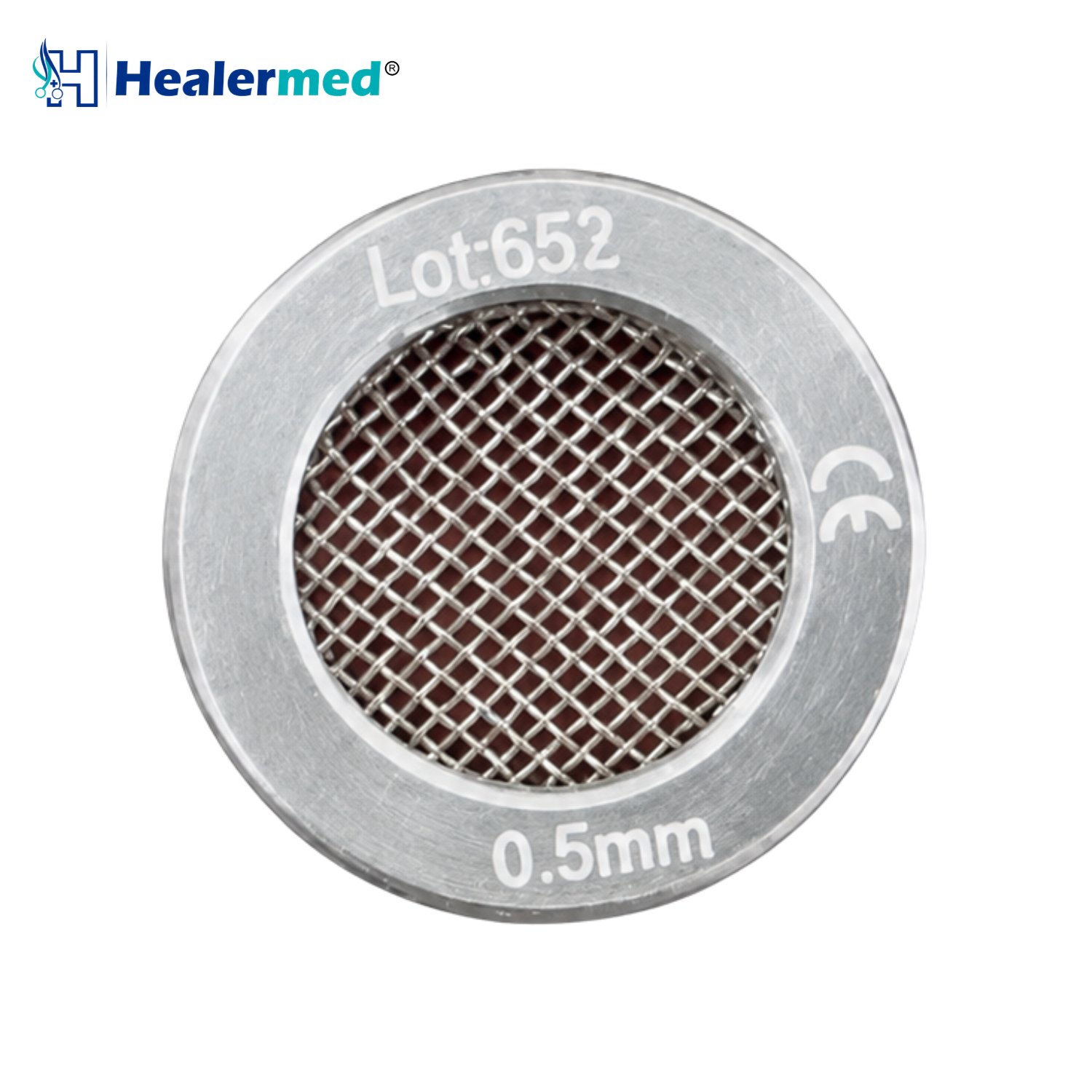 Mesh filters for nano fat transfer in seven grades from 0.2mm to 0.8mm, stainless steel