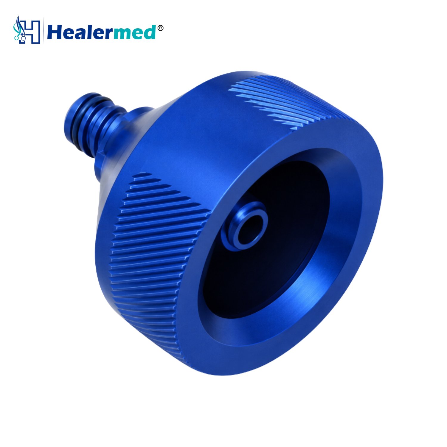 Decanting Stand Luer to Luer, German stainless steel