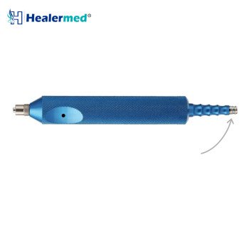 Thumb Hole and Male Luer Handle for Liposuction Cannulas