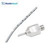 Tumescent angled infiltration cannula showing bent working shaft