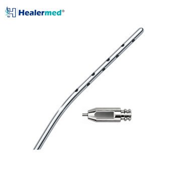 Angled Tumescent Cannula Stainless Luer Lock