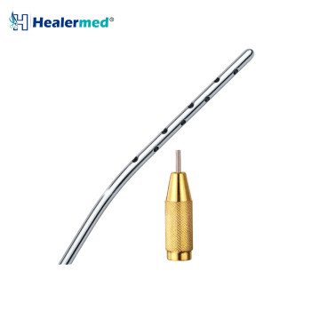 Angled Tumescent Cannula Threaded Fitting