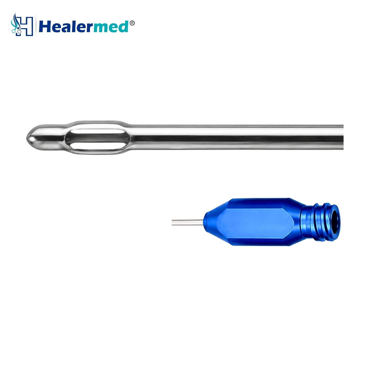 Luer Lock Basket Shaped Liposuction Cannula, German stainless steel