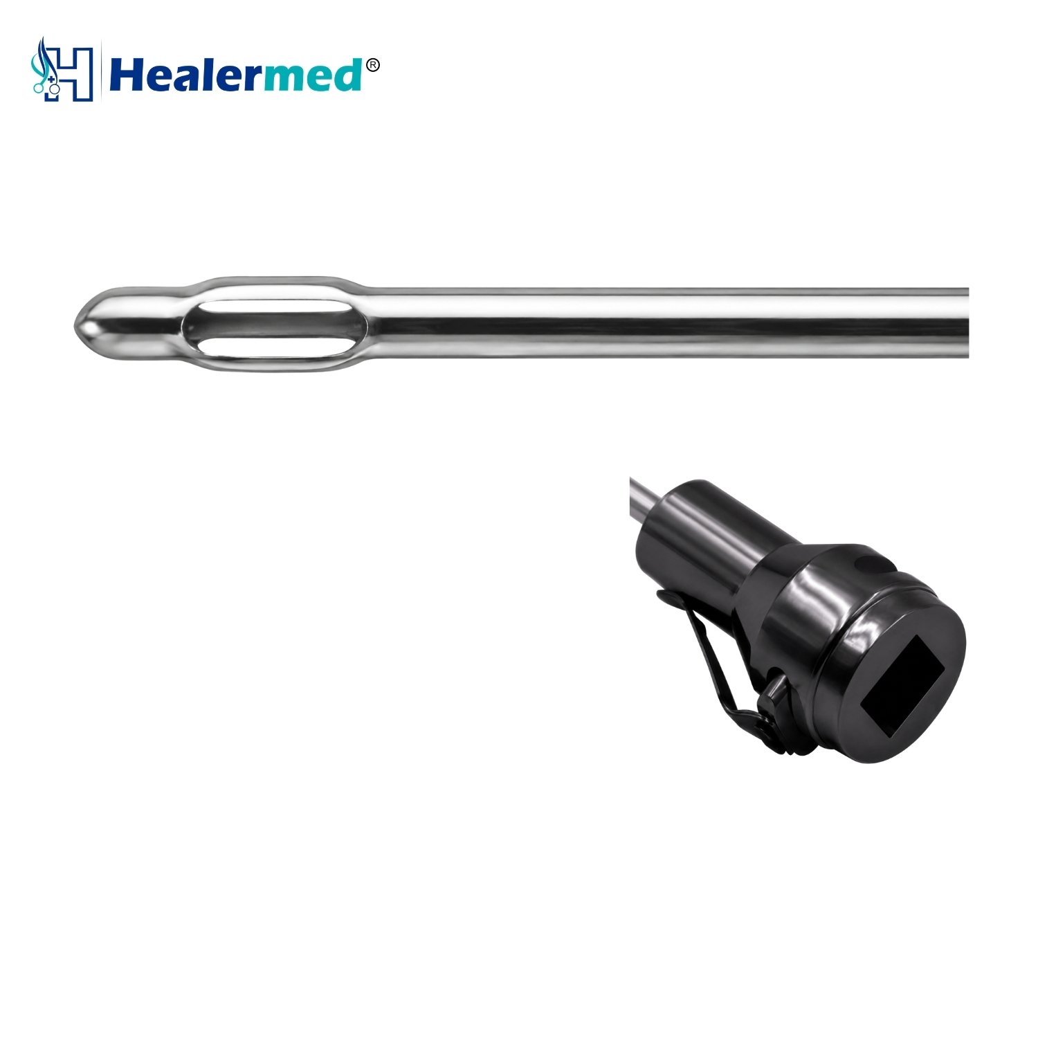 Vibrasat quick lock compatible Basket Shaped Liposuction Cannula, German stainless steel