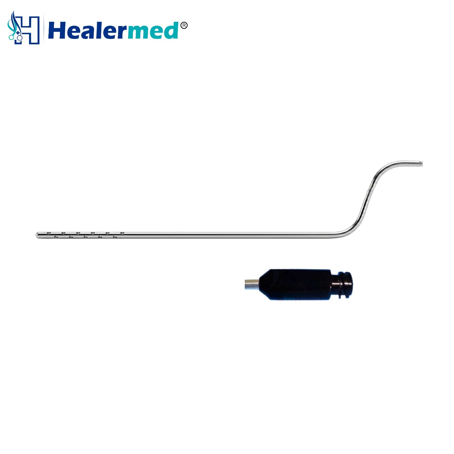 Bayonet-Tumescent-Infiltrator-Liposuction-Cannula-Luer-Lock