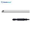 Beveled Hole On Top liposuction cannula with Black Power Handle hub, German stainless steel