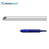 Beveled Hole On Top liposuction cannula with Fixed Power Handle hub, German stainless steel