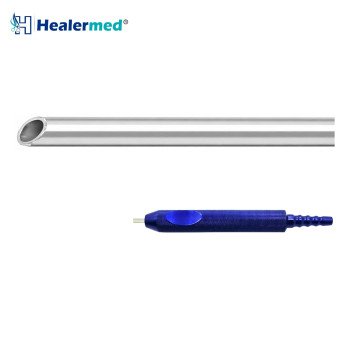 Beveled Hole On Top Liposuction Cannula – Fixed Power Handle