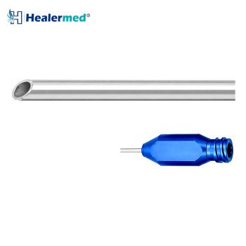 Beveled Hole On Top Liposuction Cannula – Luer Lock