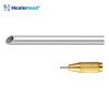 Beveled Hole On Top liposuction cannula with Threaded Fitting hub, German stainless steel