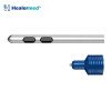 Bi-Port liposuction cannula with Toomey Hub 60cc hub, German stainless steel