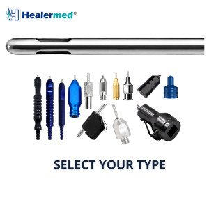 Double Long Port Liposuction Cannulas