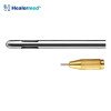 Double Long Port liposuction cannula with Threaded Fitting hub, German stainless steel