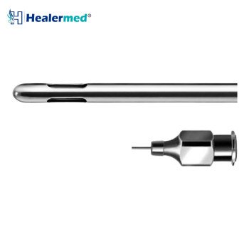 Double Long Port Liposuction Cannula – Universal Luer Lock