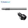 Double Long Port liposuction cannula with Vibrasat Quick Lock hub, German stainless steel