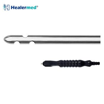 Candy Cane Liposuction Cannula – Black Power Handle