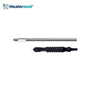 Cobra Round Tip Cannula Black Power Handle