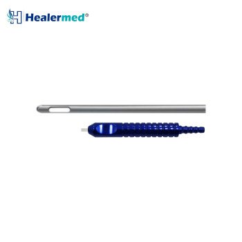 Cobra Round Tip Cannula Grooved Power Handle