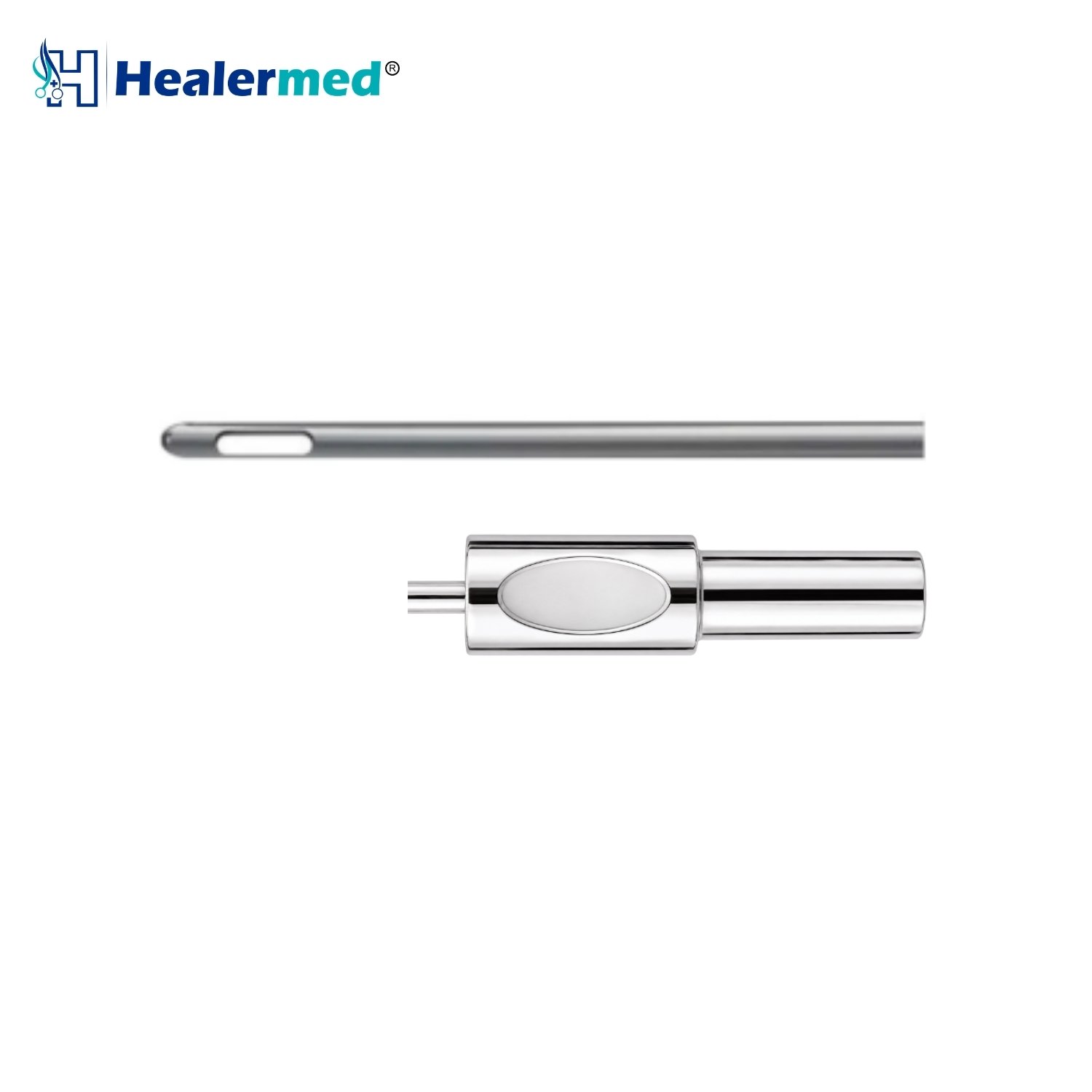 Lumsail compatible Cobra round tip liposuction cannula, German stainless steel