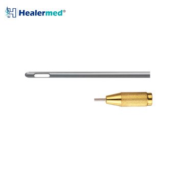 Cobra Round Tip Cannula Threaded Fitting